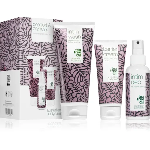 Australian Bodycare Comfort & Dryness set cadou pentru igiena intima