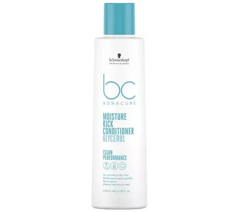 Balsam Par Uscat Aspru Schwarzkopf Professional Bonacure Clean Performance Moisture Kick 200 ml