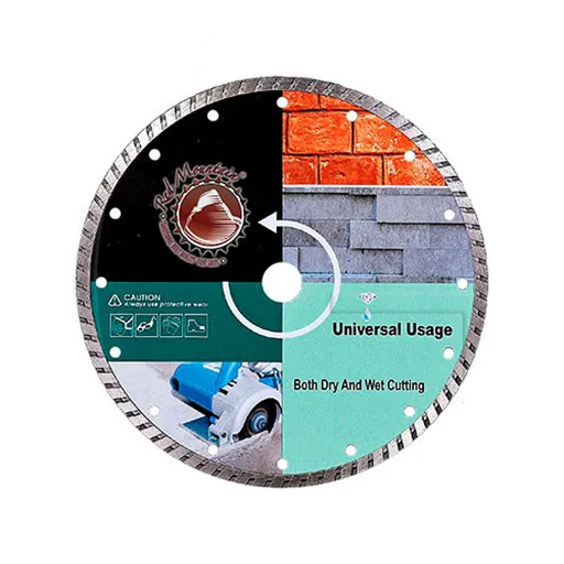 Panza Fierastrau Circular T.C.T pentru Materiale de Constructie - Debitare la Rece, Umeda si Uscata, Diametru 230 mm, Dimensiunea segmentului: 7 mm, G