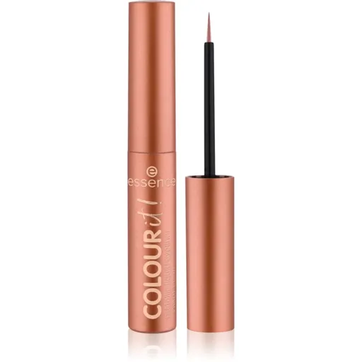 essence COLOUR it! eyeliner metalic pentru ochi culoare 01 Burnished Bronze 3 ml