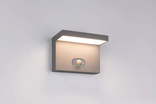 Aplica de perete pentru exterior Blyde, TRIO, 18x13 cm, 5W, 1x SMD LED, aluminiu, antracit