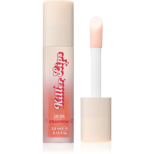 Killer Lips Super Juicy Lip Oil Strawberry ulei pentru buze 3.8 ml