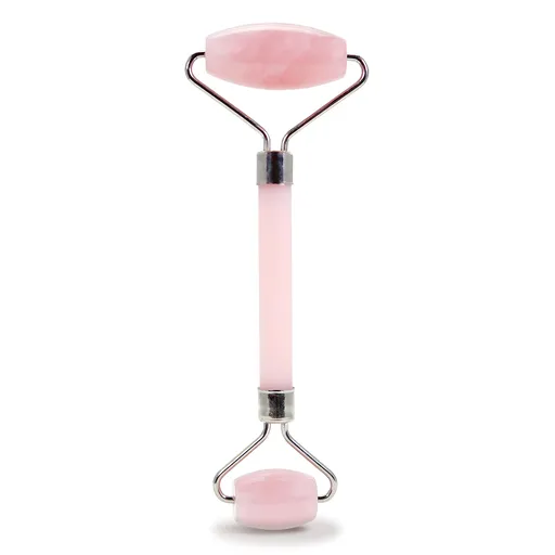 PlumBeauty Role de contur facial - cuarț roz (Rose Quartz Facial Roller)