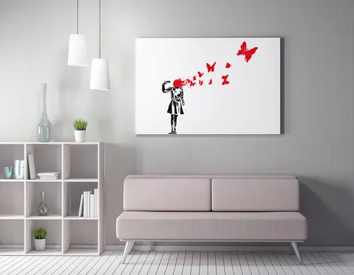 Tablou decorativ, WY120 (50 x 70), Canvas imprimat, Multicolor