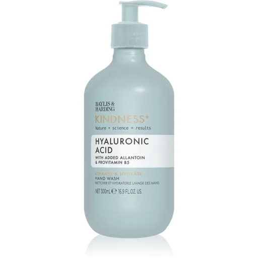 Baylis & Harding Kindness+ Hyaluronic Acid Săpun lichid pentru mâini cu efect de hidratare parfum Pear & Neroli 500 ml