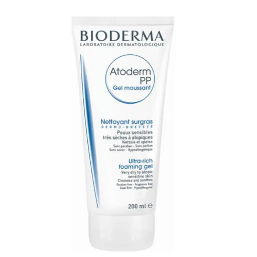 Bioderma Gel de curățare pentru piele uscată (Atoderm PP Ultra Rich Foaming Gel) 500 ml - 3401399372865