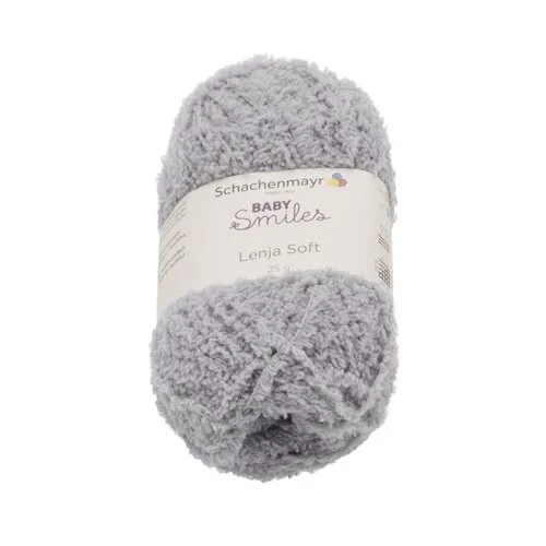 Fir LENJA SOFT gri deschis, 25 g / 85 m, gri