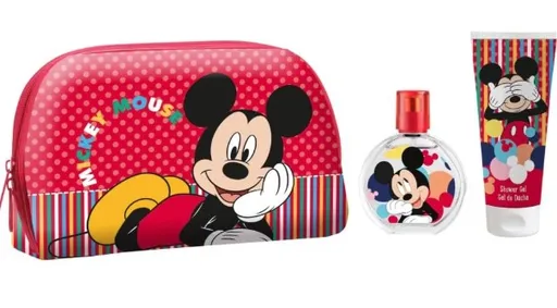 EP Line Mickey Mouse - EDT 50 ml + gel de duș 100 ml + geantă cosmetică
