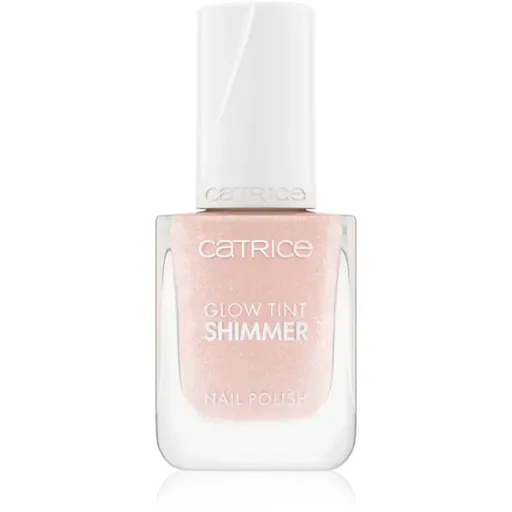 Catrice Glow Tint Shimmer lac de unghii transparent cu particule stralucitoare culoare 030 Sparkle Symphony 10.5 ml