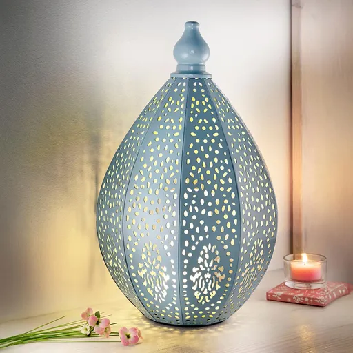 Lanternă Orient cu lumânare LED