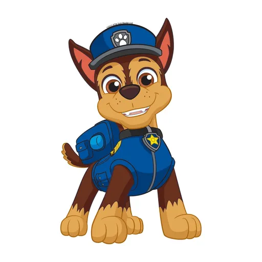 Autocolant 3D Paw Patrol Chase, 14 x 20 cm