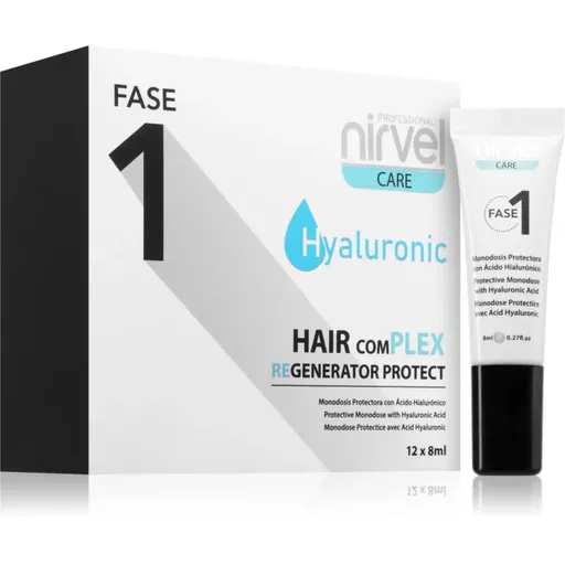 Nirvel Fase 1 Ingrijire protectoare pentru par deteriorat 12x8 ml
