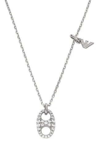 Emporio Armani Colier decent de argint pentru femei EG3630040