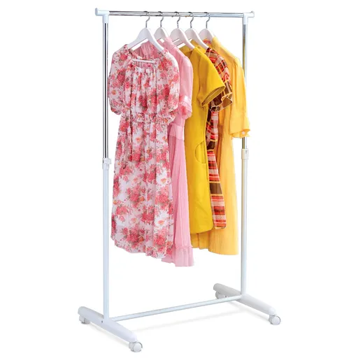 Suport de haine crom / alb, 80 x 160  cm, alb