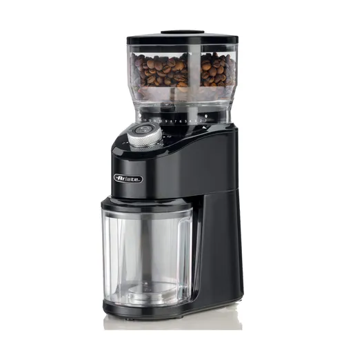 Rasnita electrica pentru macinat cafea Ariete COFFEE GRINDER 3023/00, 200W, 200 g, 14 nivele de macinare, 2-12 cesti, Negru