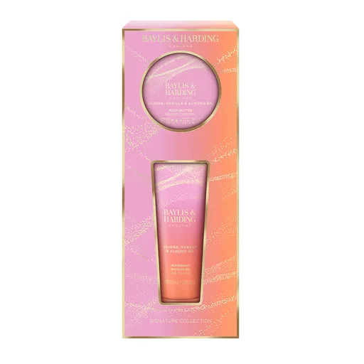 Baylis & Harding Set cadou Jojoba, Vanilie & Ulei de Migdale 2 bucăți