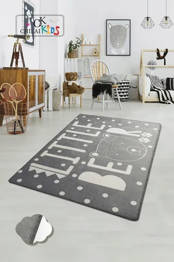 Covor, Little Bear, 100x160 cm, Multicolor