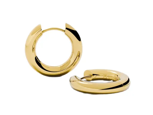 Furiosa Cercei placați cu aur Small Hoop SE-SMALLHOOP-G