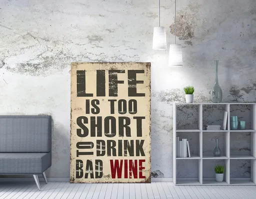 Tablou decorativ, WY70 (50 x 70), Lemn, Multicolor