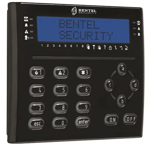 Tastatura LCD Bentel T-BLACK