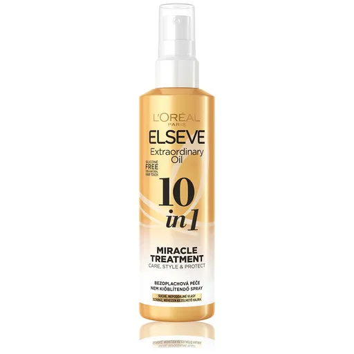 L'Oréal Paris Îngrijire fără clătire Elseve 10 in 1 Extraordinary Oil (Miracle Treatment) 150 ml