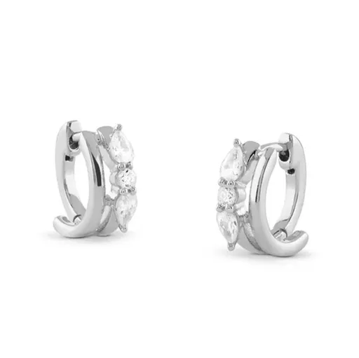 Guess Cercei rotunzi uimitori cu zirconiu cubic Nuances JSBE04520JWRHT/U