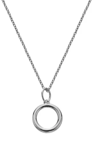 Hot Diamonds Colier minimalist din argint Silver Whisper SWP011 (lanț, pandantiv)