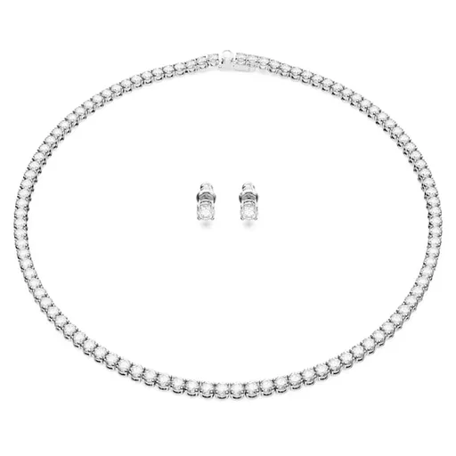 Swarovski Set de lux de bijuterii Matrix Tennis 5647730 (colier, cercei)