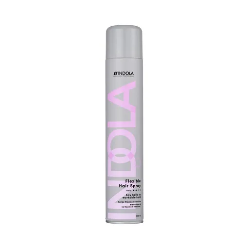 INDOLA Fixativ  Flexible Hairspray – Fixare Elastica, Finish Natural  Protectie Termica pana la 230°C 500ml