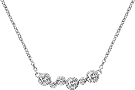 Hot Diamonds Colier din argint cu diamant Tender DN147