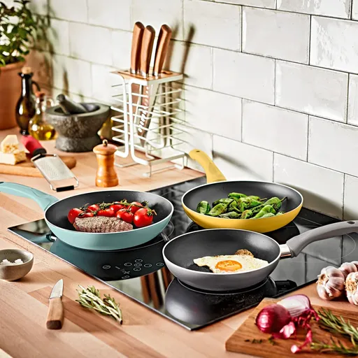 Tigaie de aluminiu Basilico