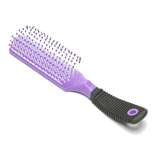 Perie mov tepi albi cu maner de silicon Oranjollie