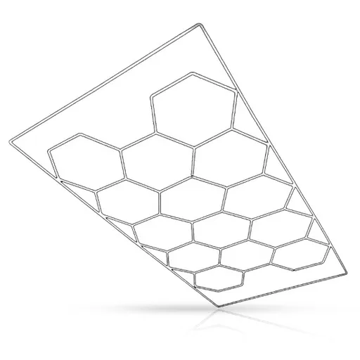 Lumini Led Hexagonale - Tip Fagure - 4.84 x 2.43 m