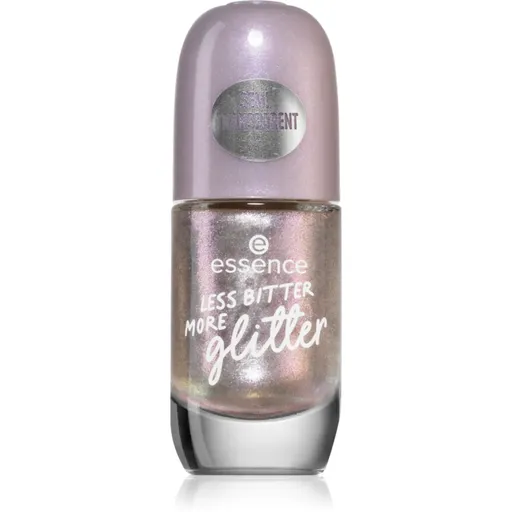 essence Gel Nail Colour lac de unghii culoare Less Bitter More Glitter 8 ml