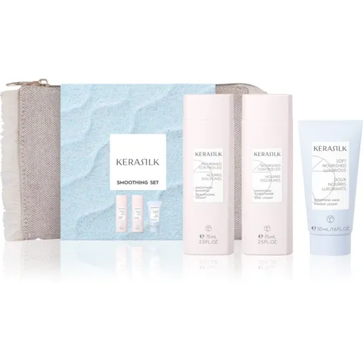 KERASILK Essentials Smoothing Set Seturi pentru voiaj pentru netezirea parului