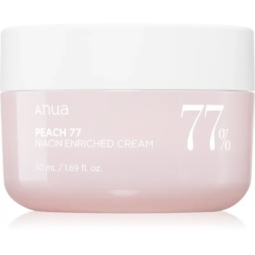 Anua Peach 77% Niacin Enriched Cream crema pentru refacerea umiditatii 50 ml