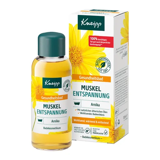 Kneipp Ulei de baie relaxant pentru mușchi și articulații 100 ml