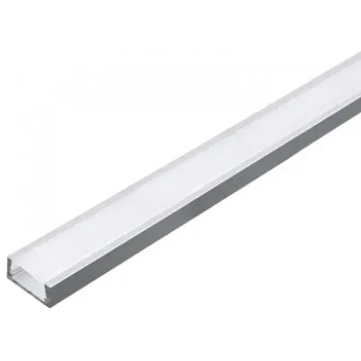 Profil aluminiu pentru banda LED 2M 16MM x 7.MM alb V-TAC SKU-3370