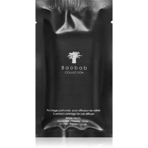 Baobab Collection Pearls White parfum pentru masina rezervă 1 buc