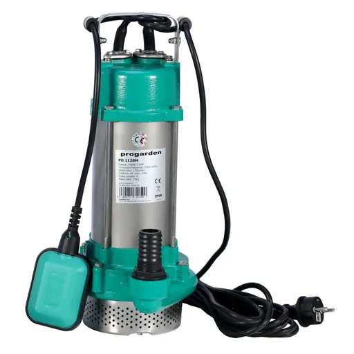 Pompa submersibila , 750W, debit 175L/min, H refulare 24m, apa murdara, racprd 1.25" , ProGARDEN PD 1120M