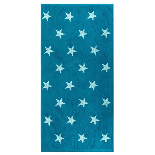 Prosop Stars, turcoaz, albastru, 70 x 140 cm