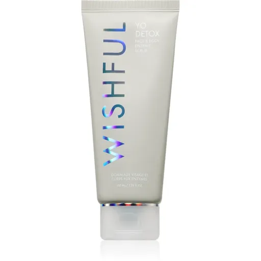 Wishful Yo Detox Face & Body Enzyme Scrub peeling enzimatic pentru corp 100 ml