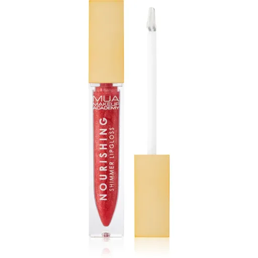 MUA Makeup Academy Virtual Glow lip gloss nutritiv pentru stralucire culoare Metaversal Coral 6.5 ml