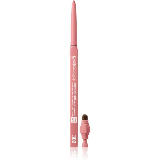bellaoggi Jelly Lip Liner creion contur pentru buze, waterproof culoare 302 - Timeless 0.3 g