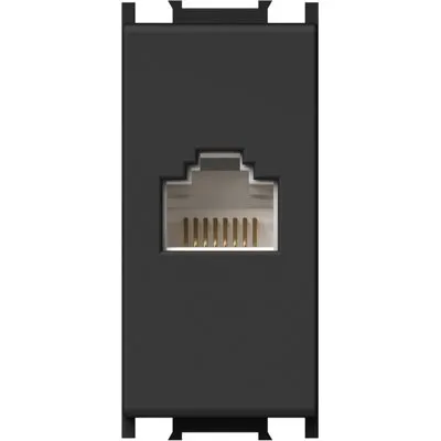 Modul priza date CAT6 SCH KSRJ45 8/8 1M , TEM Modul TEM-KM39SB-U