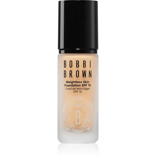 Bobbi Brown Weightless Skin Foundation SPF 15 Mini machiaj matifiant de lungă durată cu efect de hidratare culoare Warm Natural 13 ml