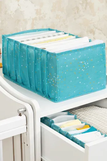 Cos depozitare, ALS-04089, Albastru