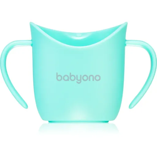 BabyOno Be Active Ergonomic Training Cup cană pentru antrenament cu mânere Mint 6 m+ 120 ml