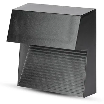 Corp iluminat LED Steplight montaj SCARA/PERETE 3W 4000K - negru V-TAC SKU-1399