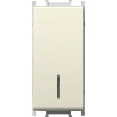 Modul Int. Simplu 1M 16A IP20 Crem, TEM Modul TEM-SM10IWIN-B